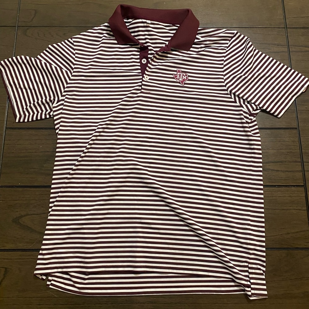 Texas A&M Adidas Polo - L